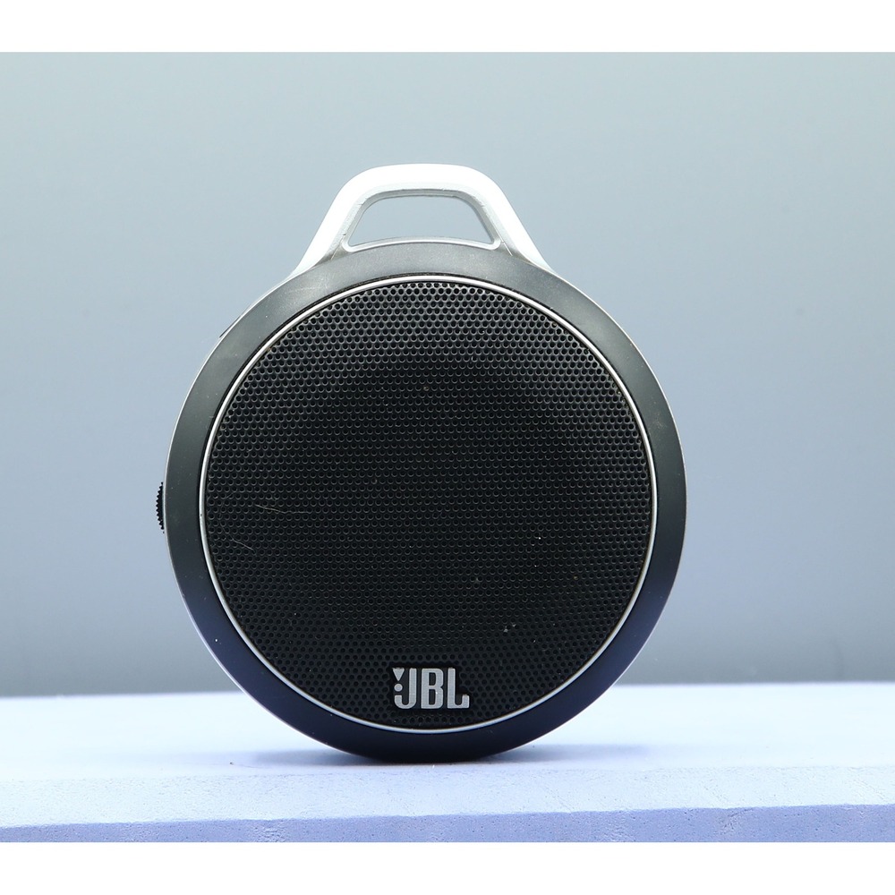JBL Micro Wireless Portable Bluetooth Speaker Black Silver APIMICROBT